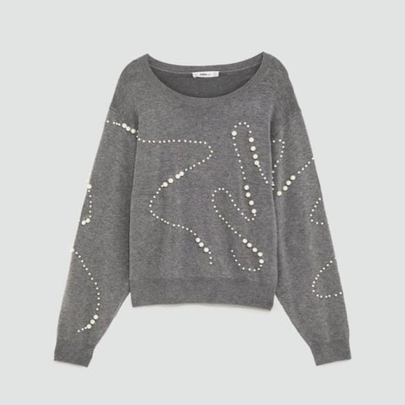 Zara Pearl Sweater - Picture 6 of 6